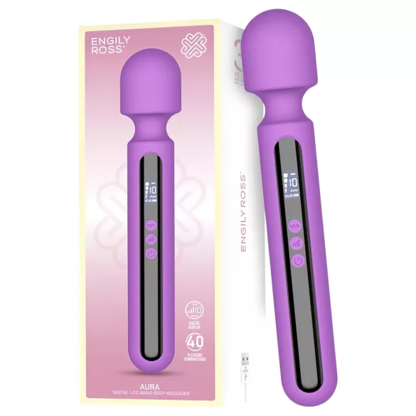 Engily Ross Aura - vibrator - oplaadbaar digitaal massage apparaat