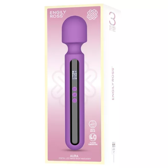 Engily Ross Aura - vibrator - oplaadbaar digitaal massage apparaat