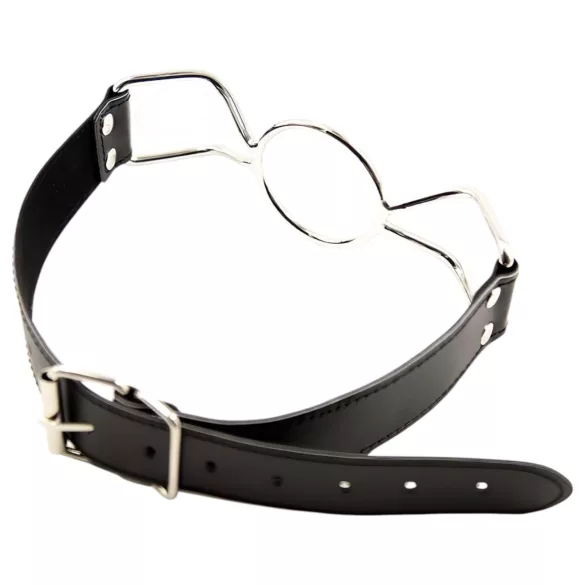 Latetobed - mondknevel met opening - zwart