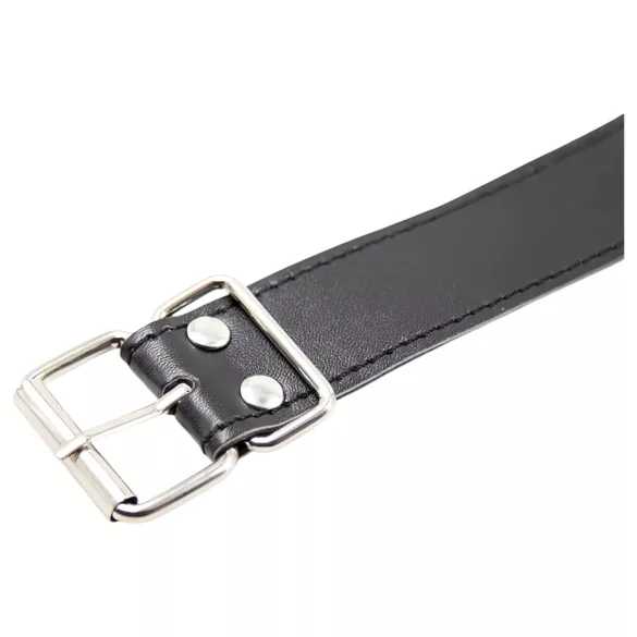 Latetobed - mondknevel met opening - zwart