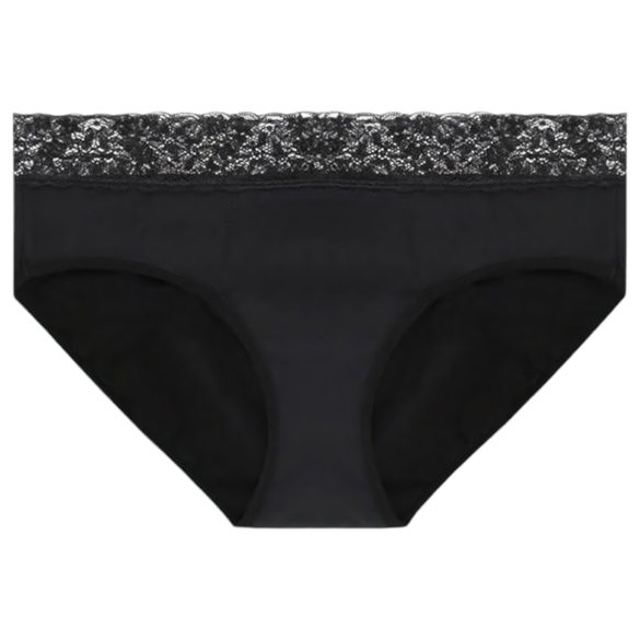 Adalet Natura Super - menstruatieonderbroek (zwart) - XL