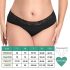Adalet Natura Super - menstruatieonderbroek (zwart) - XL