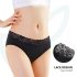 Adalet Natura Super - menstruatieonderbroek (zwart) - XL