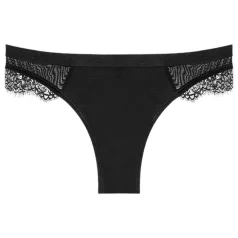Adalet Flora Normal - menstruatie onderbroek - zwart - M