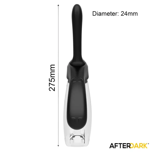 Afterdark - automatische vibrerende analdouche - transparant