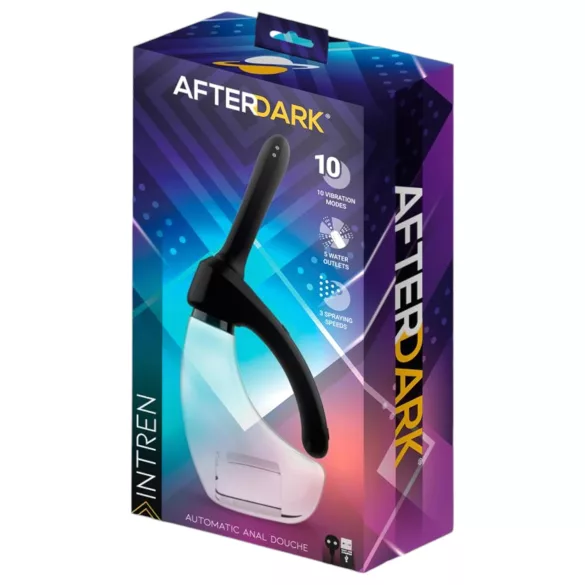 Afterdark - automatische vibrerende analdouche - transparant