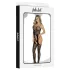 Adalet Lilly - lingerie set - bloemenmotief - zwart
