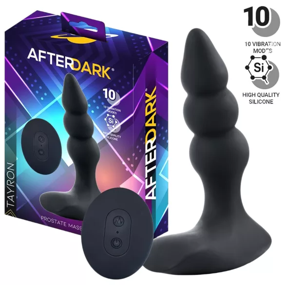 AfterDark - vibrerende prostaatmassager - zwart