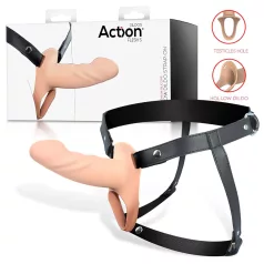 Action StrapOn S - strap-on dildo hol - natuurlijk