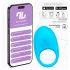 INTOYOU Ringo - slimme vibrerende penisring met app (blauw)