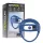 INTOYOU - App-gestuurde vibrerende penis- en teeltring, voor mannen (blauw)