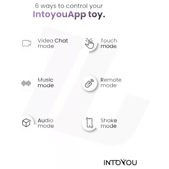 INTOYOU - App-gestuurde vibrerende penis- en teeltring, voor mannen (blauw)