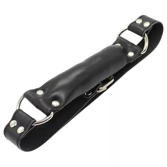 Latetobed - mondknevel met padding - zwart