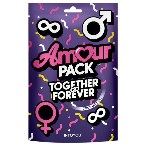 Amour Pack Samen - beginnersset met vibrator - 7-delig