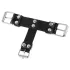 Latetobed - halsband met neushaak - zwart