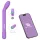 Adalet Gently - App-gestuurde G-punt- en prostaatvibrator (paars)