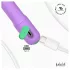 Adalet Gently - App-gestuurde G-punt- en prostaatvibrator (paars)