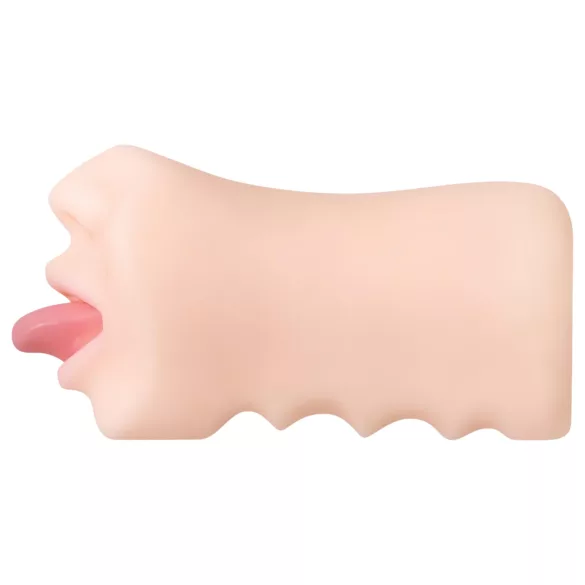 Zero Tolerance - masturbator mond - realistisch - huidkleur