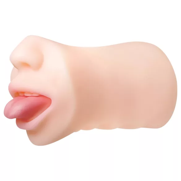 Zero Tolerance - masturbator mond - realistisch - huidkleur