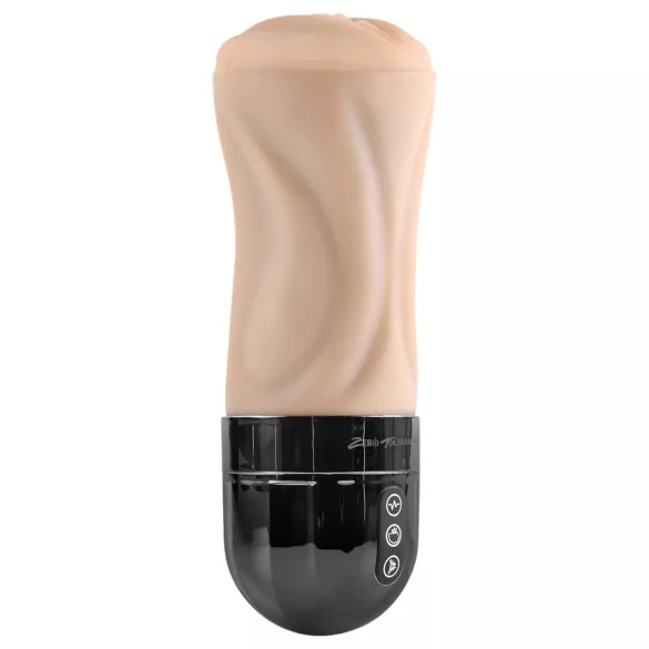 Zero Tolerance - masturbator met zuig- en trilfunctie - huidkleur