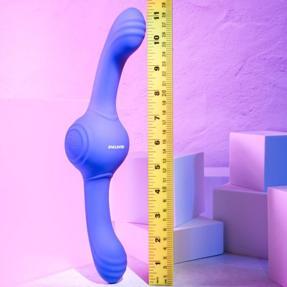 Evolved Onze Gyro Vibe - oplaadbaar, schuddende dubbele vibrator (paars)