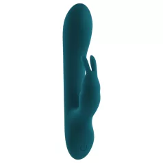   Playboy Rabbit - vibrator met clitorisstimulator - draadloos, waterdicht