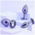 Playboy - anale plug set - 3-delig - zilver