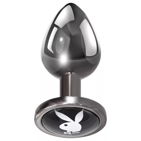 Playboy Tux - buttplug - klein - zilver