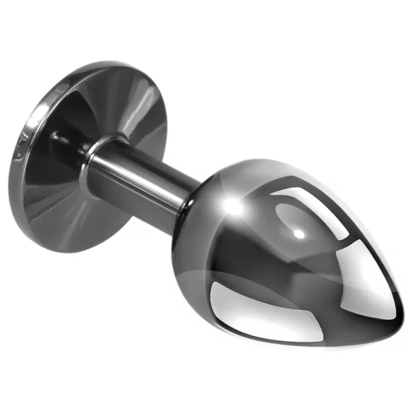 Playboy Tux - buttplug - klein - zilver