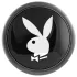 Playboy Tux - buttplug - klein - zilver