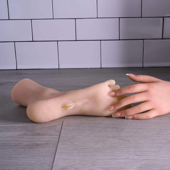 Zero Tolerance - masturbator voetvorm - realistisch vagina - siliconen - naturel