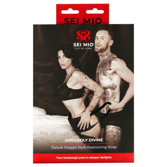 Sei Mio - doggy stijl positie kussen - zwart