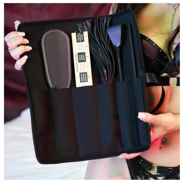 Sei Mio - BDSM straffenset - 5-delig - zwart