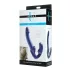Strap U Revolver II - strap-on vibrator - vibrerend - siliconen blauw