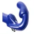 Strap U Revolver II - strap-on vibrator - vibrerend - siliconen blauw