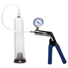 Tom Heavy Duty - penispomp - metalen hendel - transparant