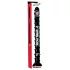 Hosed Swirl Tchick - anaal dildo - gebogen - siliconen - zwart - 18 cm