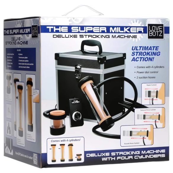 The Super Milker - automatische luxe masturbator (zwart)