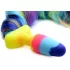 TAILZ - eenhoorn, siliconen buttplug (regenboog)