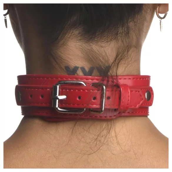 Strict - halter lichaamsharnas (rood) - M/L