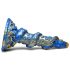Creature Cocks Kraken - spiraal octopusarm dildo - 21cm (goud-blauw)