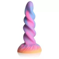   Creature Cocks Moon Rider - oplichtende eenhoorn dildo - siliconen - paars roze
