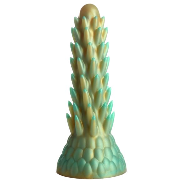 Creature Cocks Stegosaurus - siliconen dildo - 20 cm (groen)