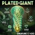 Creature Cocks Stegosaurus - siliconen dildo - 20 cm (groen)