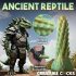 Creature Cocks Stegosaurus - siliconen dildo - 20 cm (groen)