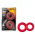 Stay Hard - penisring set - rood