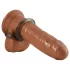 Stay Hard - penis- en balzakring - silicone - grijs