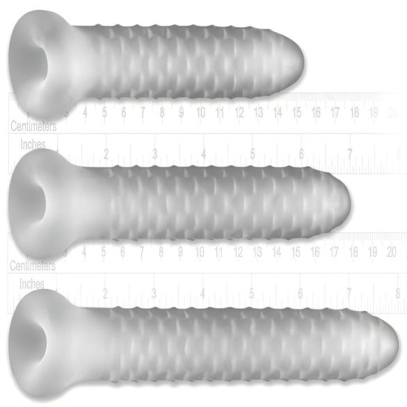 Fat Boy Checker Box - penismantel - geribd - wit - 19cm