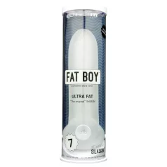   Fat Boy Original Ultra Fat - penis sleeve - extra dik - 19cm - wit