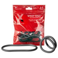 Perfect Fit - penisring - smal en flexibel - zwart 22cm